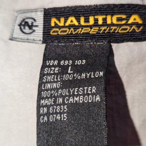 Nautica Competition Swim Trunks Men's Large Elastic Drawstring Waist - Picture 5 of 9